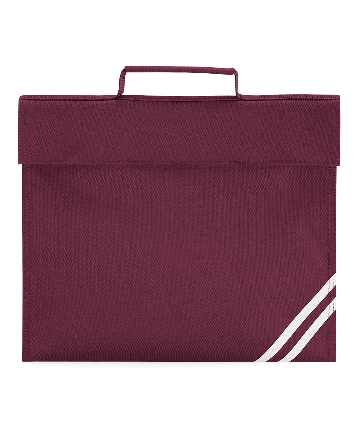 Burgundy - Classic book bag - GarmentEmbroidery