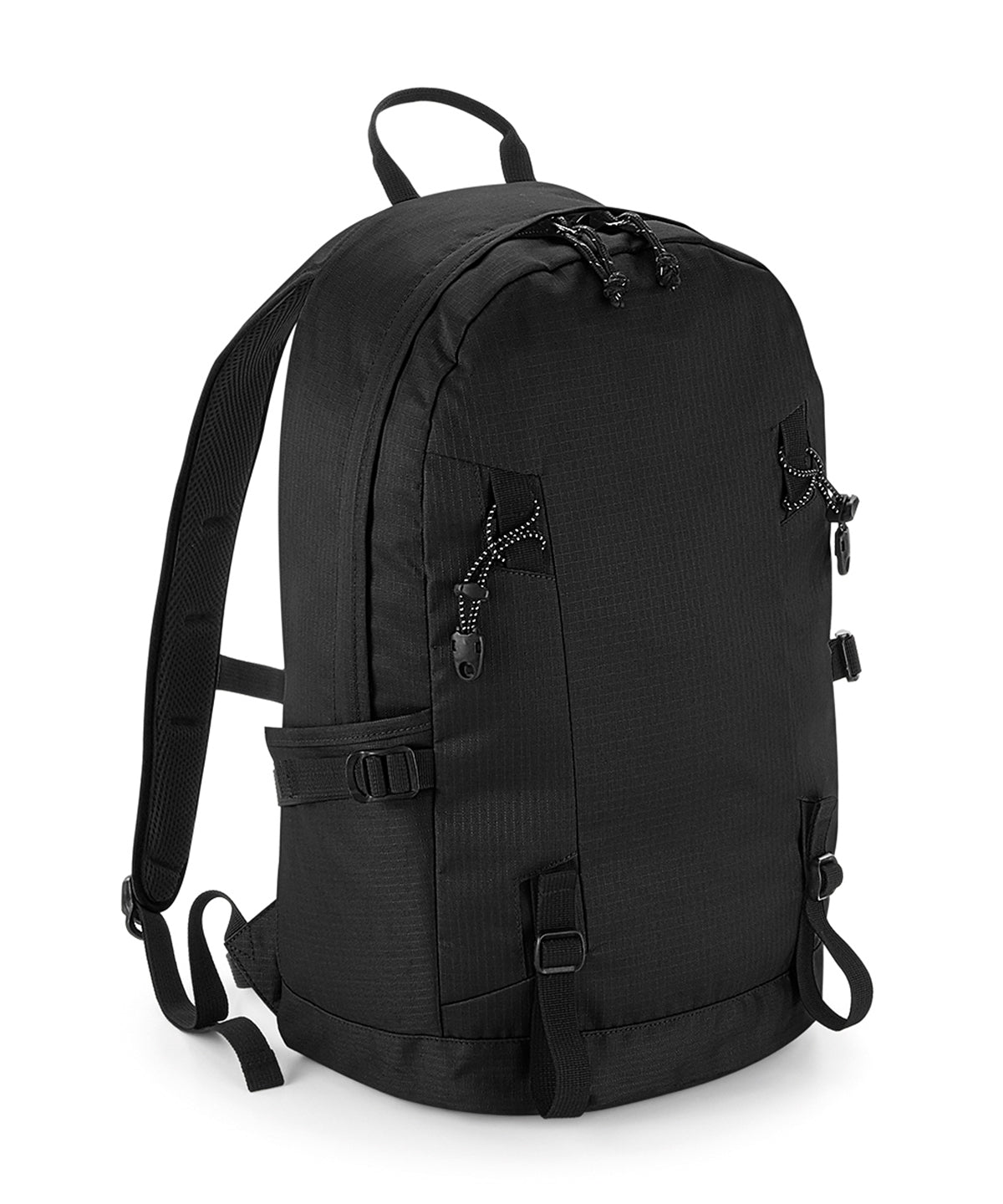 Black - Everyday outdoor 20 litre backpack - GarmentEmbroidery