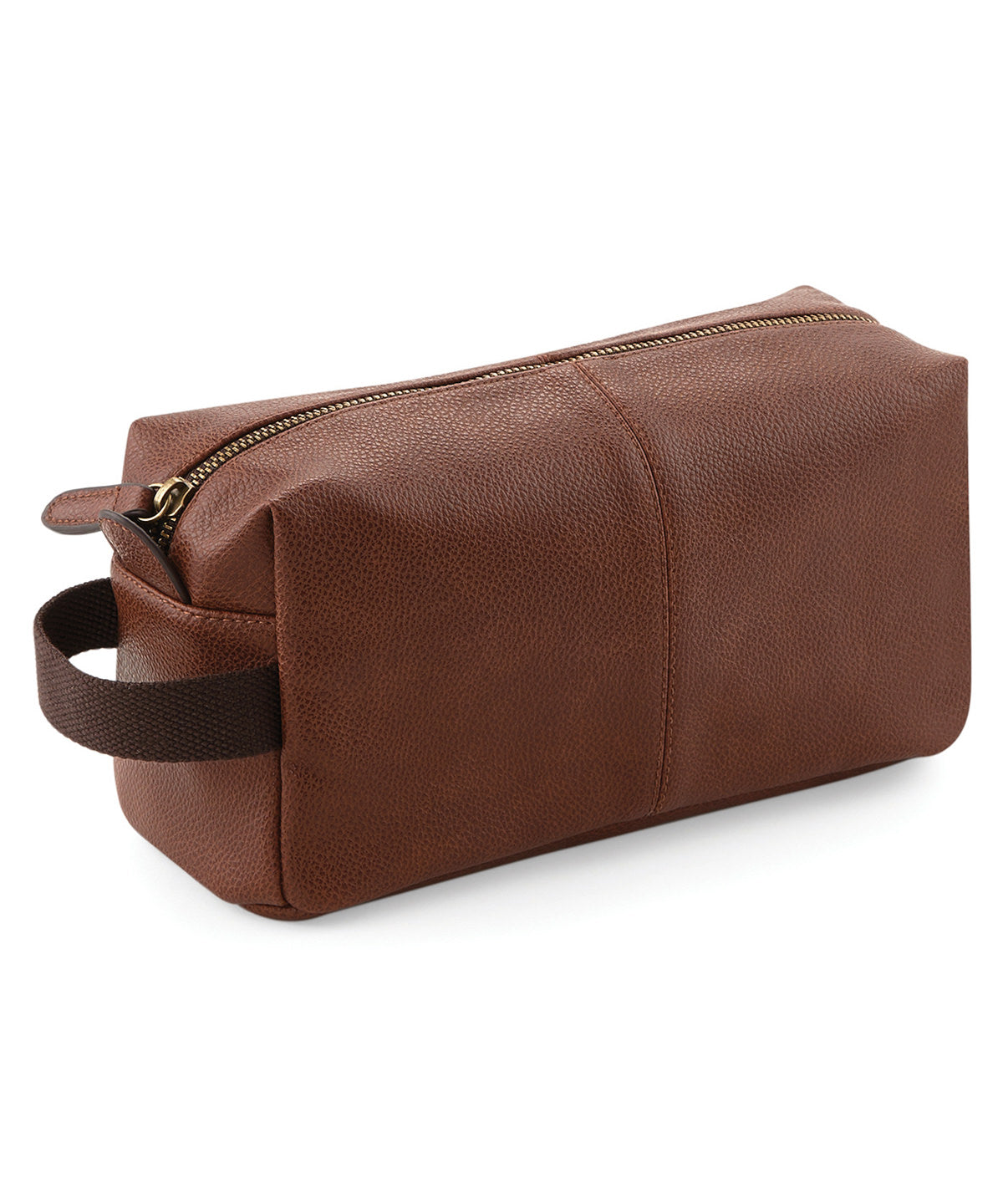 Tan - NuHide® washbag - GarmentEmbroidery