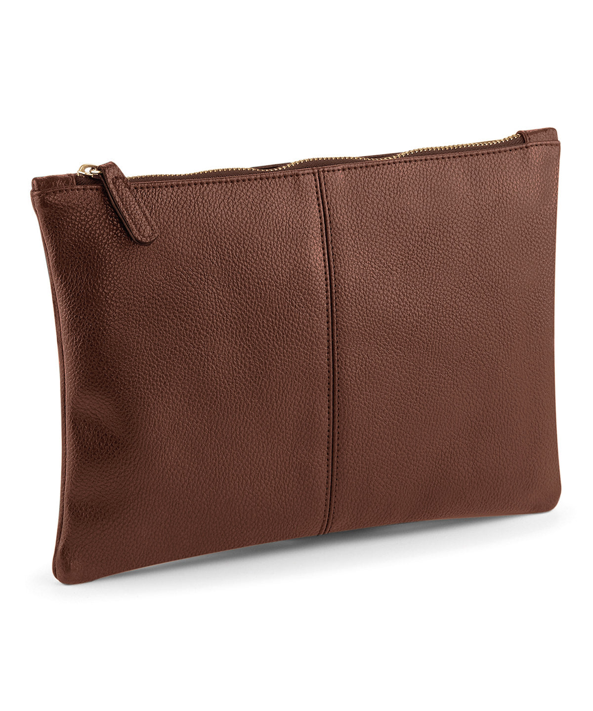 Tan - NuHide® accessory pouch - GarmentEmbroidery