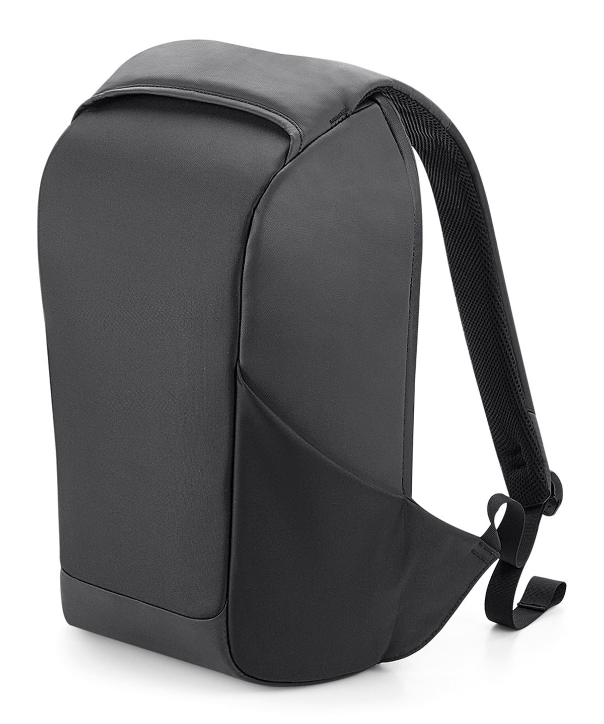 Black - Project charge security backpack - GarmentEmbroidery