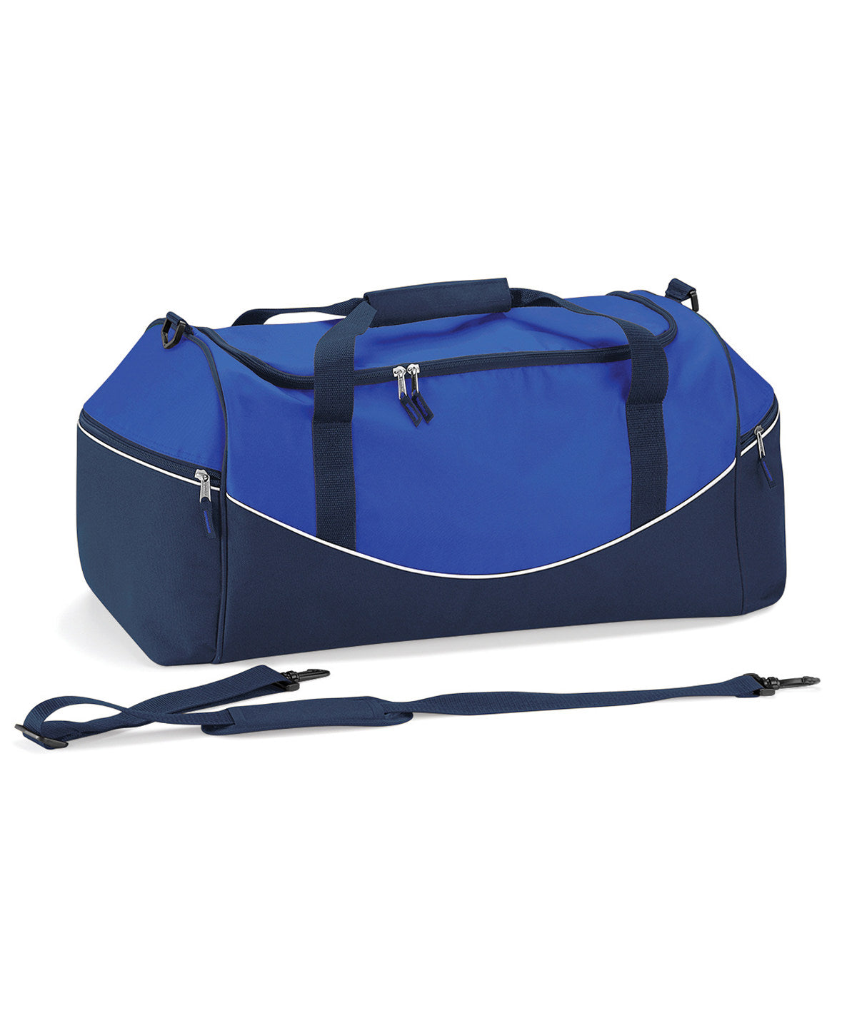 Bright Royal/French Navy/White - Teamwear holdall - GarmentEmbroidery