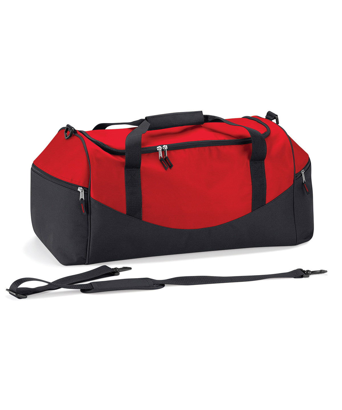 Classic Red/Black - Teamwear holdall - GarmentEmbroidery