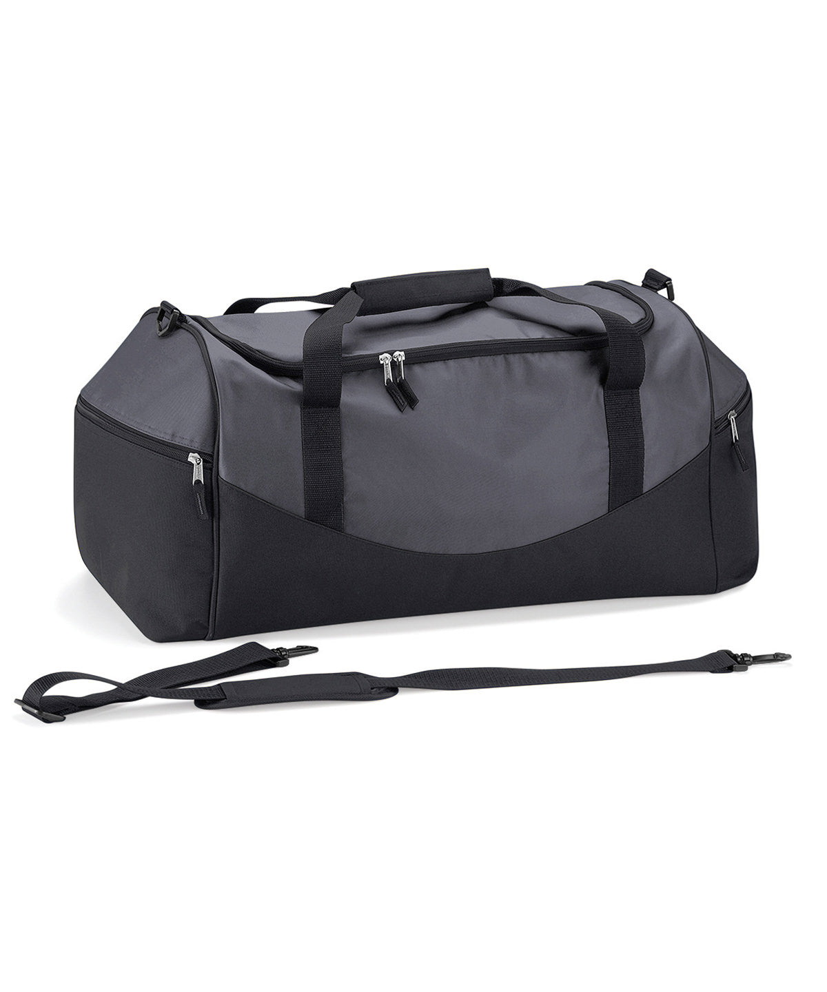 Graphite/Black - Teamwear holdall - GarmentEmbroidery