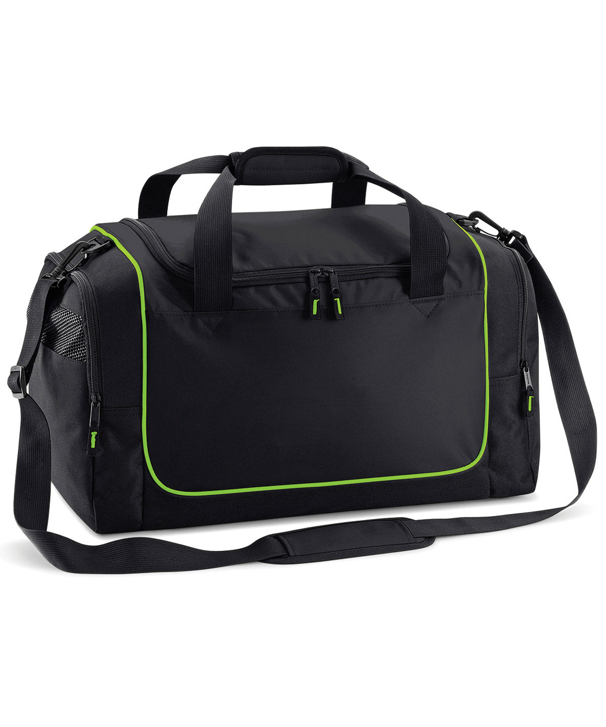 Black/Lime Green - Teamwear locker bag - GarmentEmbroidery