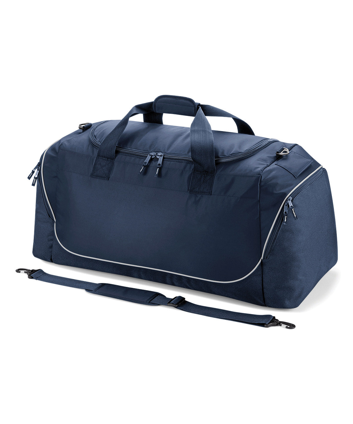 French Navy/Light Grey - Teamwear jumbo kit bag - GarmentEmbroidery