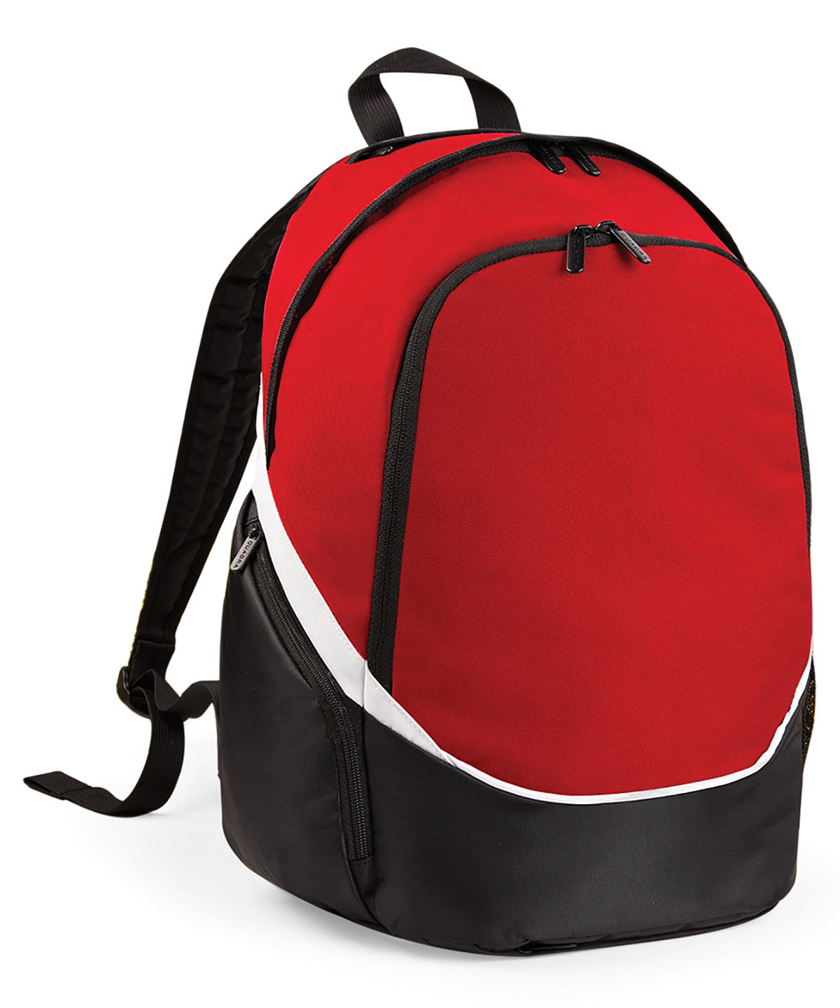 Classic Red/Black/White - Pro team backpack - GarmentEmbroidery