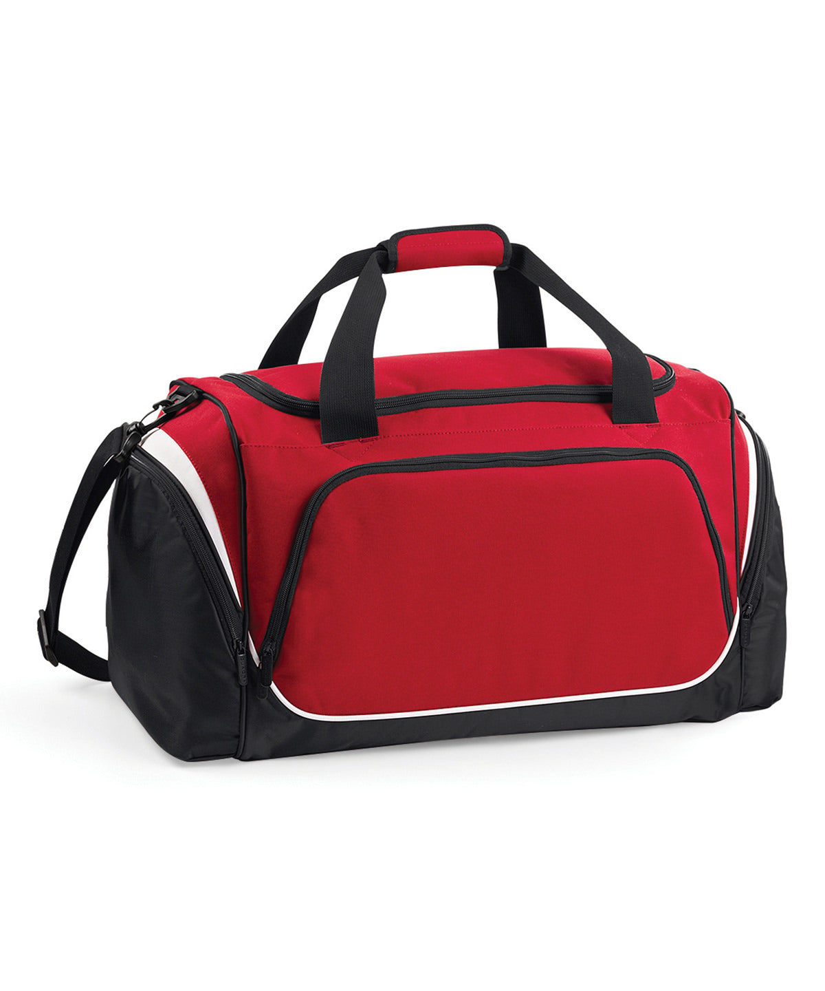 Classic Red/Black/White - Pro team holdall - GarmentEmbroidery