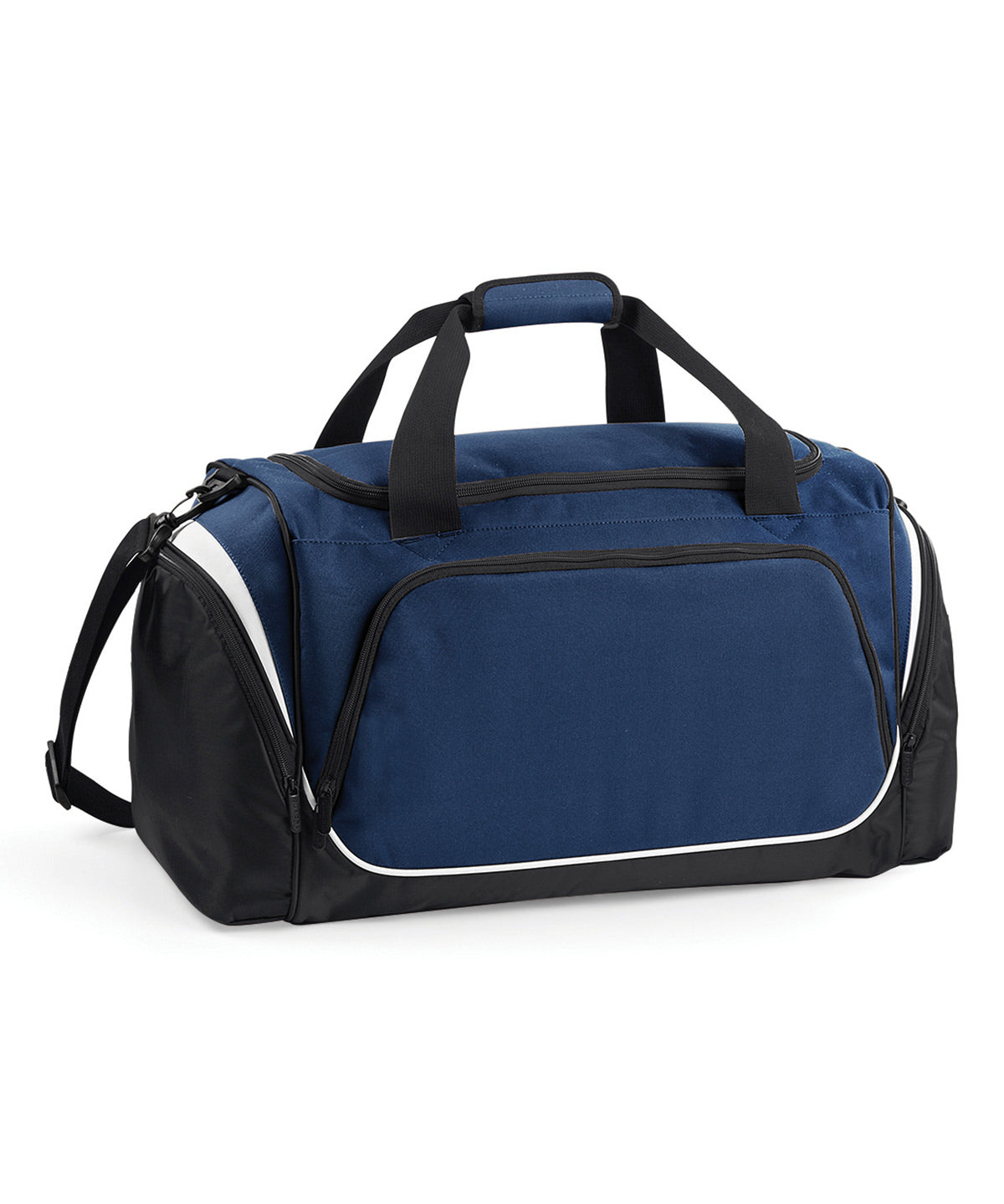 French Navy/Black/White - Pro team holdall - GarmentEmbroidery