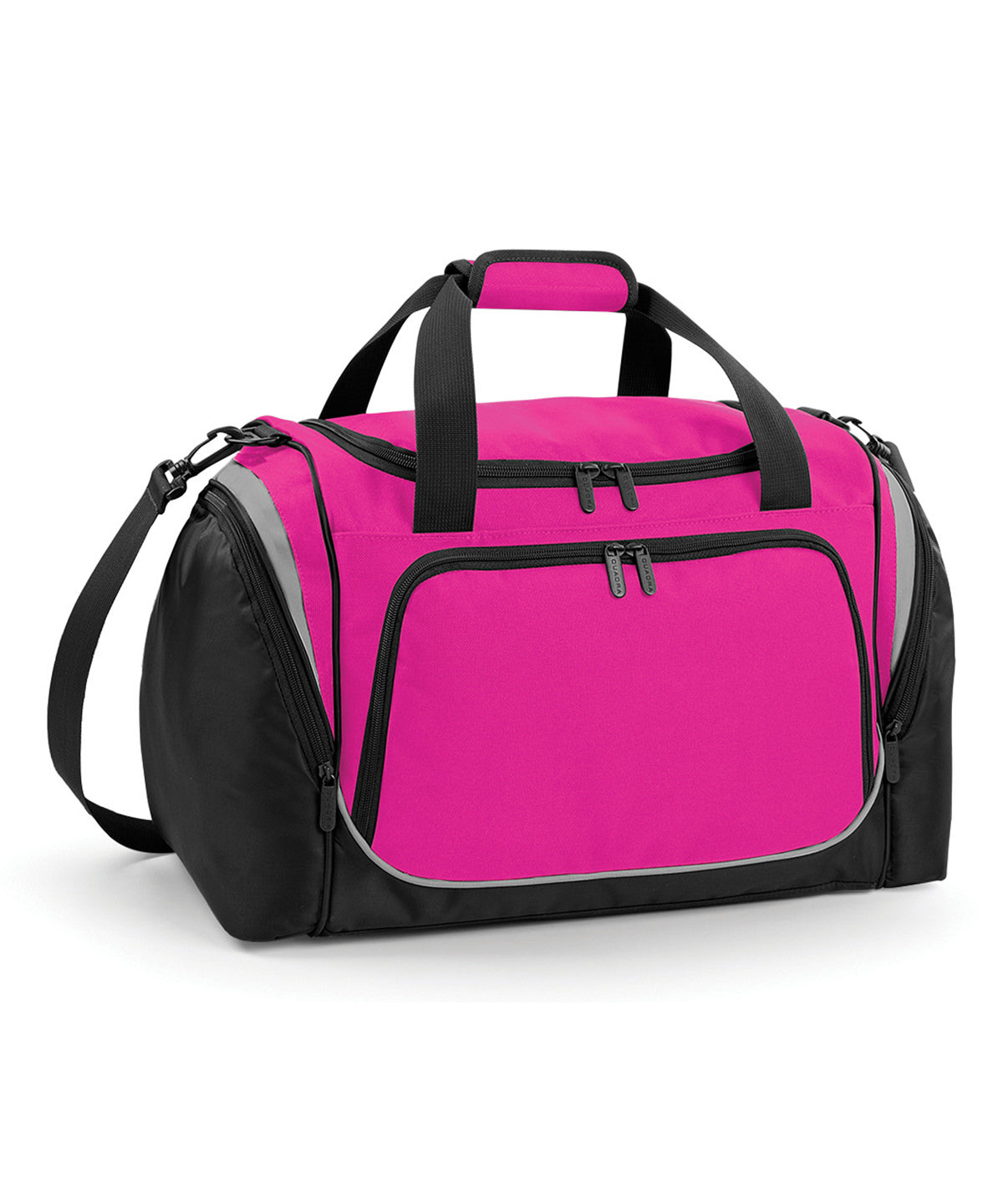 Fuchsia/Black/Light Grey - Pro team locker bag - GarmentEmbroidery