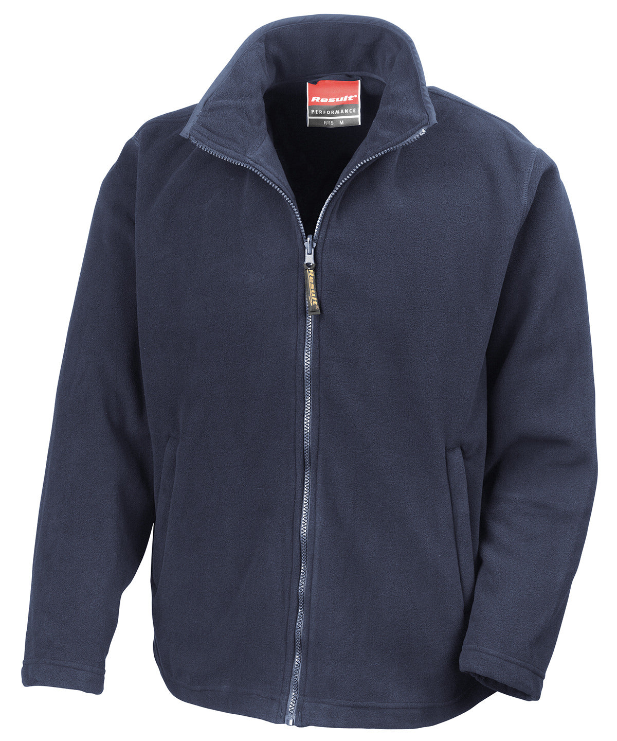 Navy - Horizon high-grade microfleece jacket - GarmentEmbroidery