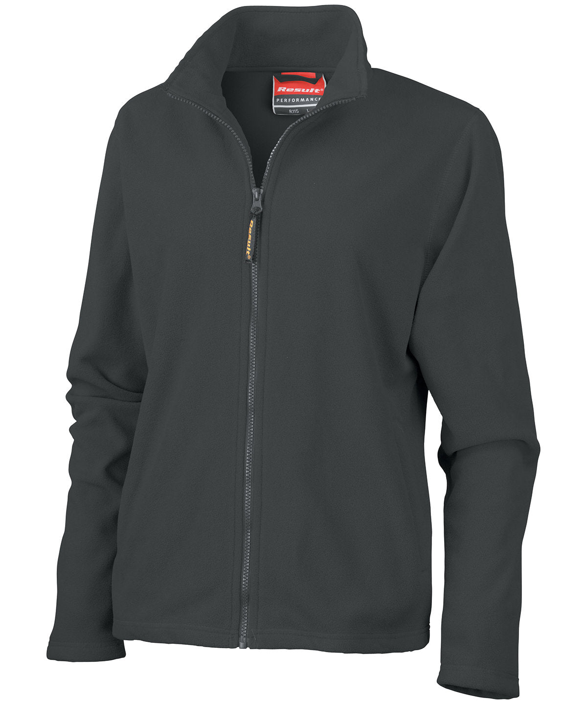 Black - Women's Horizon high-grade microfleece jacket - GarmentEmbroidery