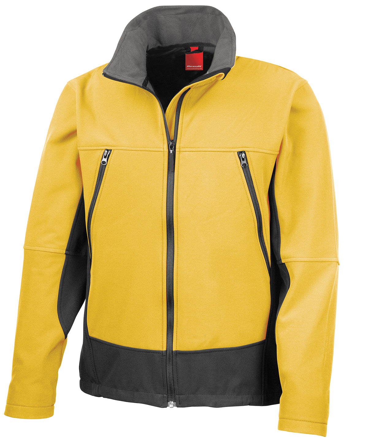 Sport Yellow/Black* - Softshell activity jacket - GarmentEmbroidery