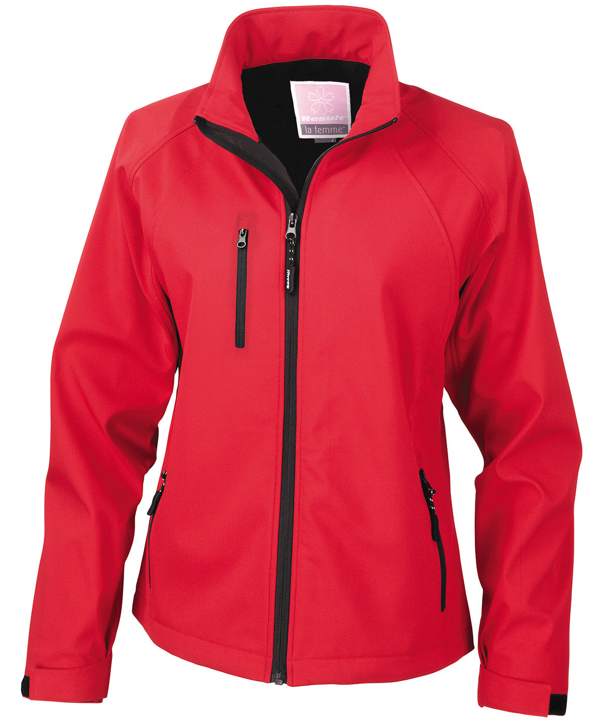 Red - Women's baselayer softshell jacket - GarmentEmbroidery