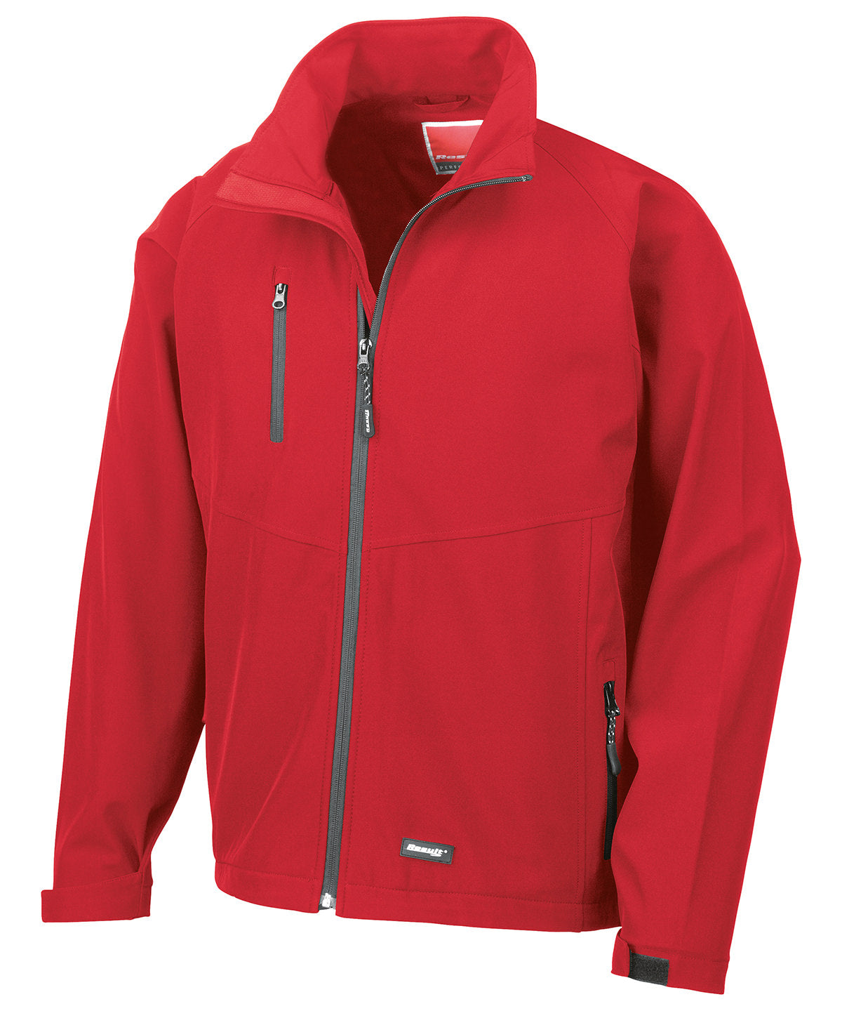 Red - Baselayer softshell jacket - GarmentEmbroidery