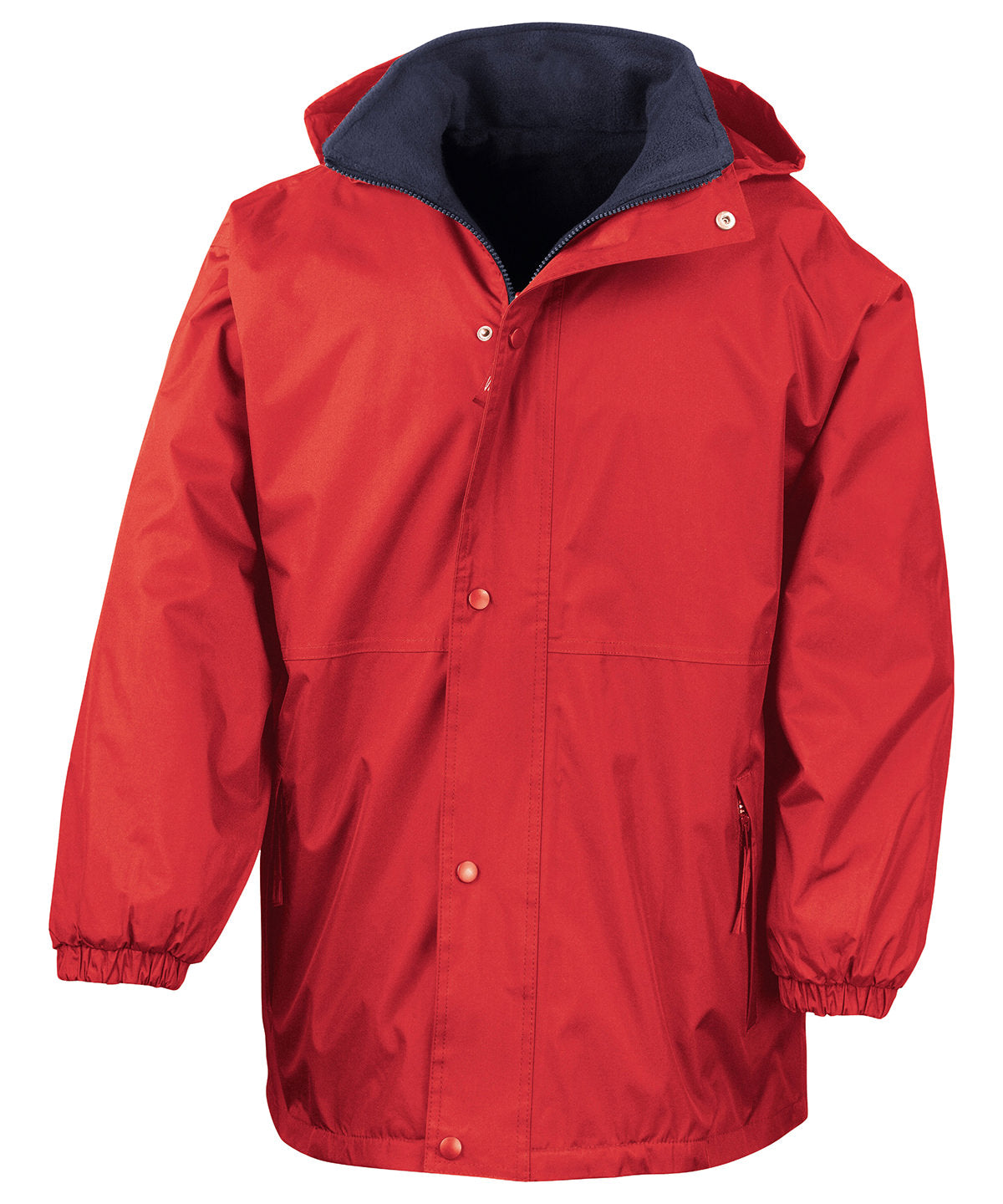 Red/Navy - Junior/youth reversible StormDri 4000 jacket - GarmentEmbroidery