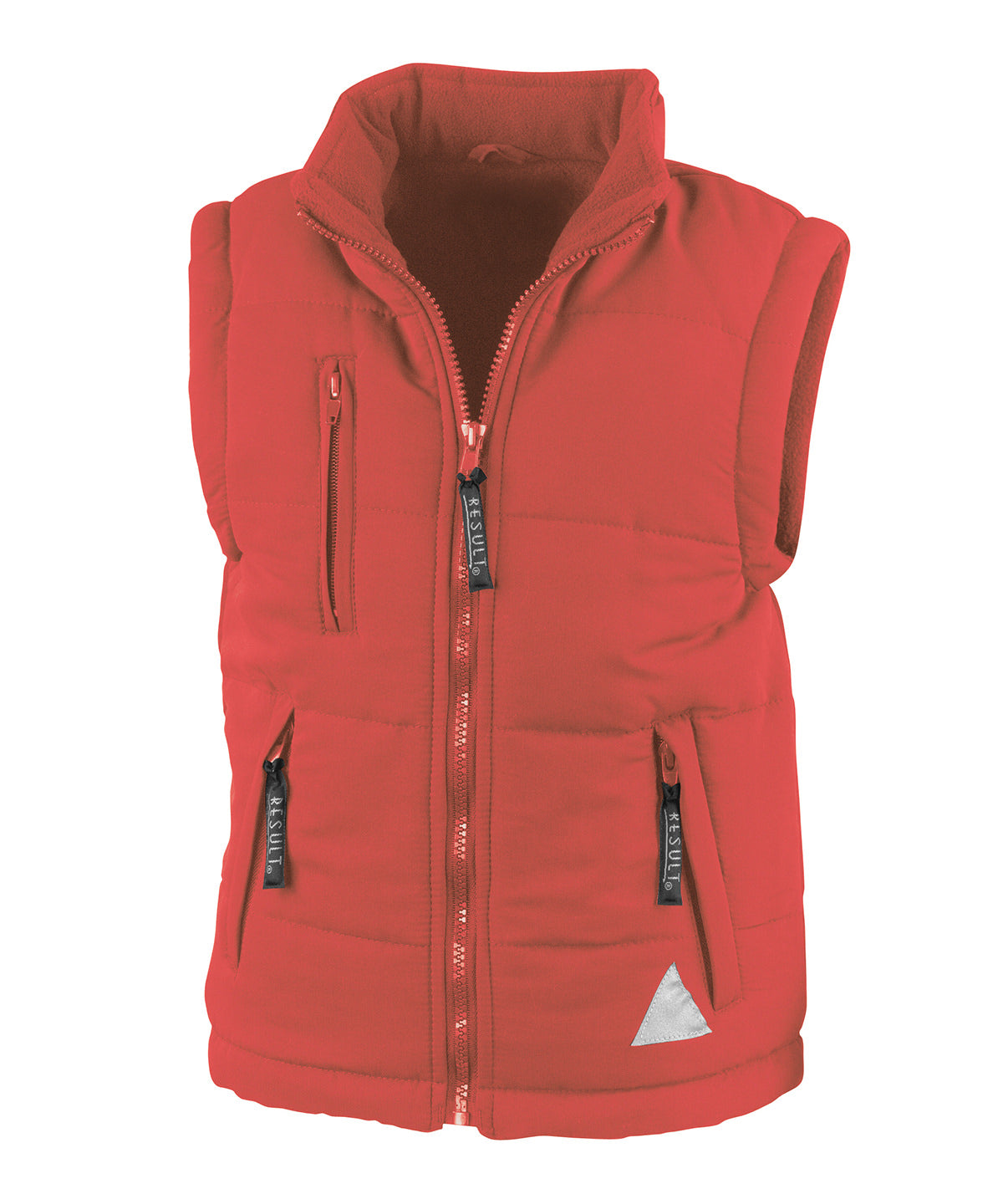 Red - Junior ultra padded bodywarmer - GarmentEmbroidery