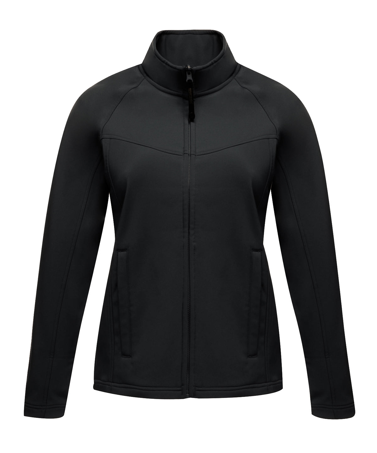 All Black* - Women's Uproar softshell - GarmentEmbroidery