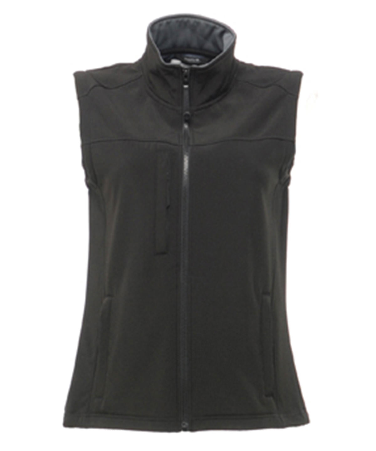 All Black - Women's Flux softshell bodywarmer - GarmentEmbroidery