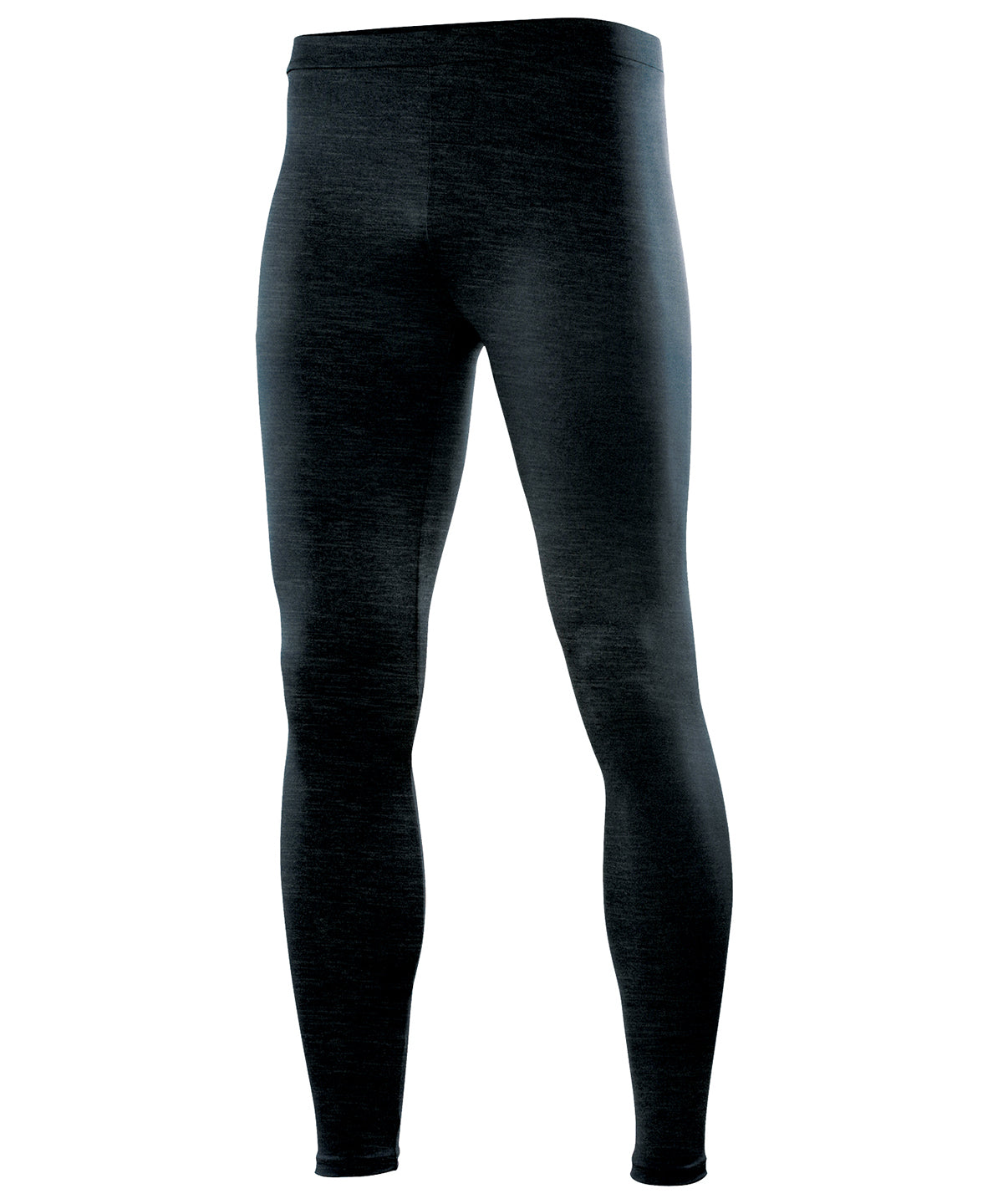 Black Heather - Rhino baselayer leggings - GarmentEmbroidery