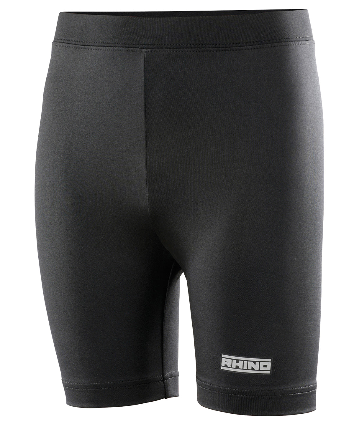 Black - Rhino baselayer shorts - juniors - GarmentEmbroidery