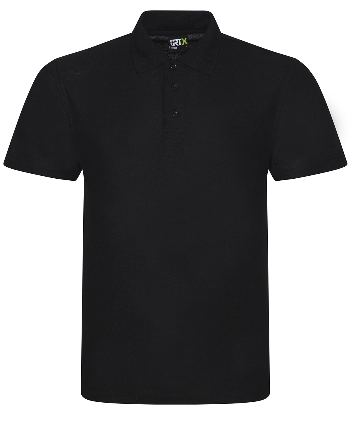 Black - Pro polyester polo - GarmentEmbroidery