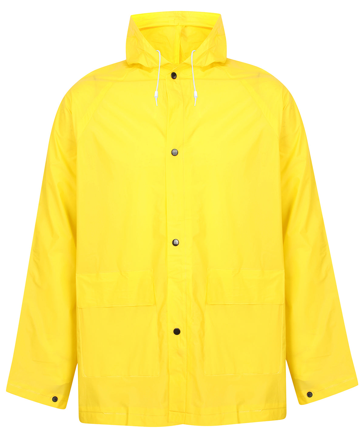 Yellow - Rain jacket - GarmentEmbroidery