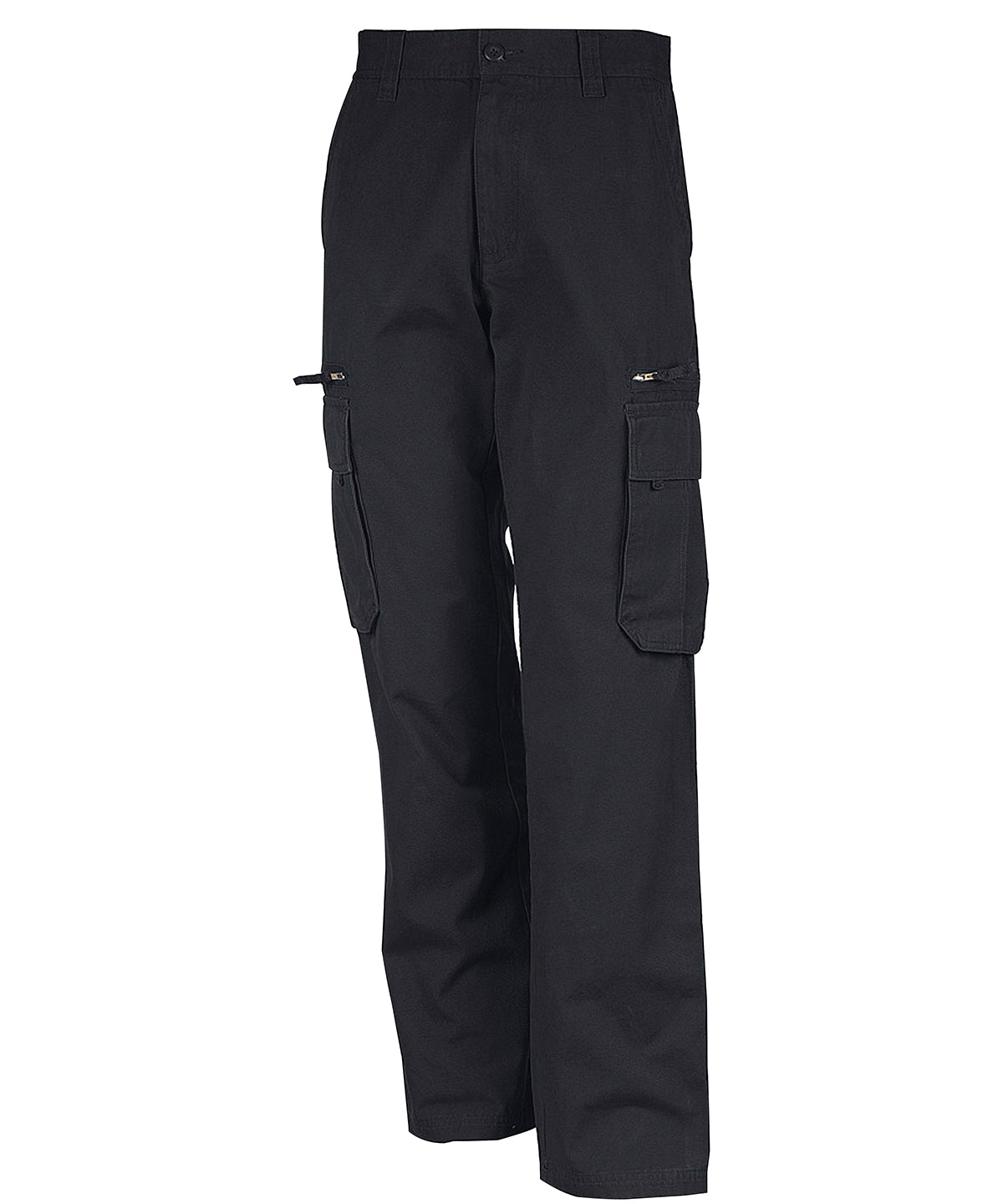 Dark Grey - Multi pocket trousers - GarmentEmbroidery