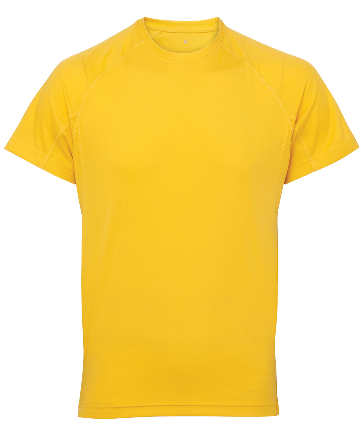 Sun Yellow - TriDri® panelled tech tee - GarmentEmbroidery