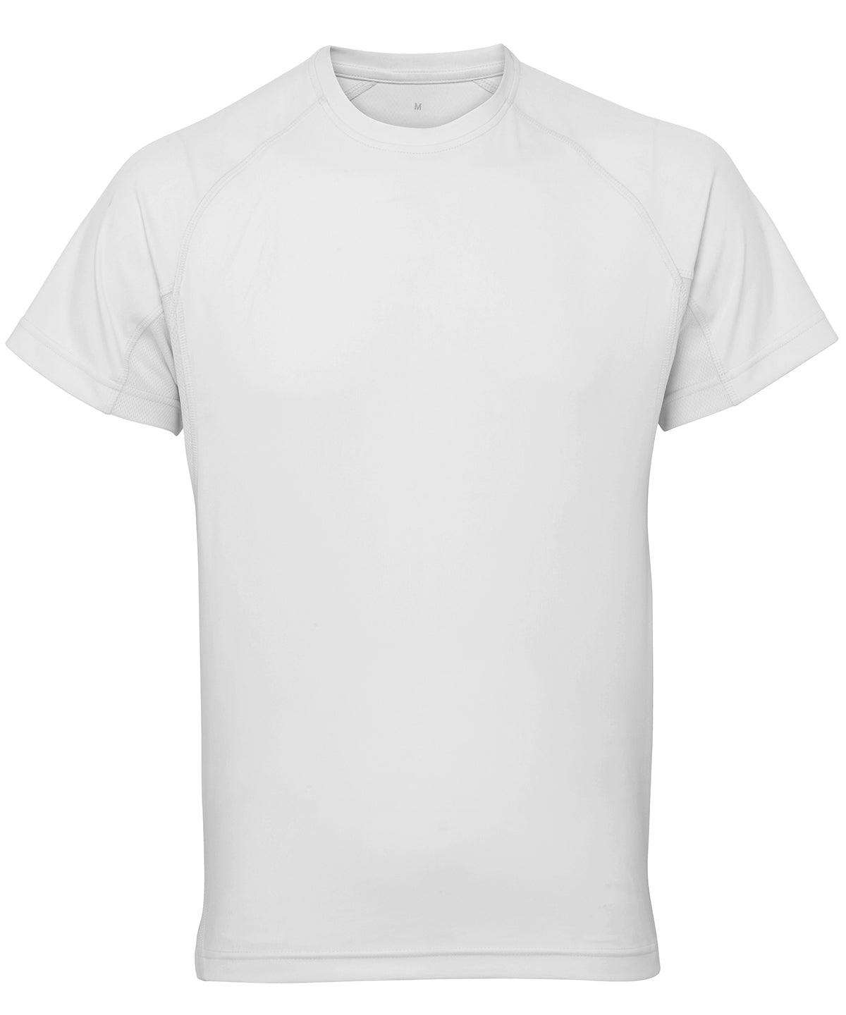 White - TriDri® panelled tech tee - GarmentEmbroidery