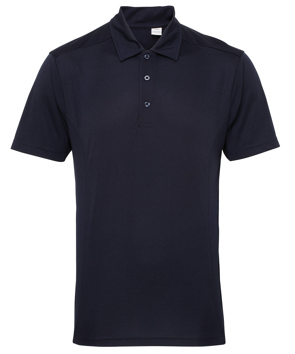 French Navy - TriDri® panelled polo - GarmentEmbroidery