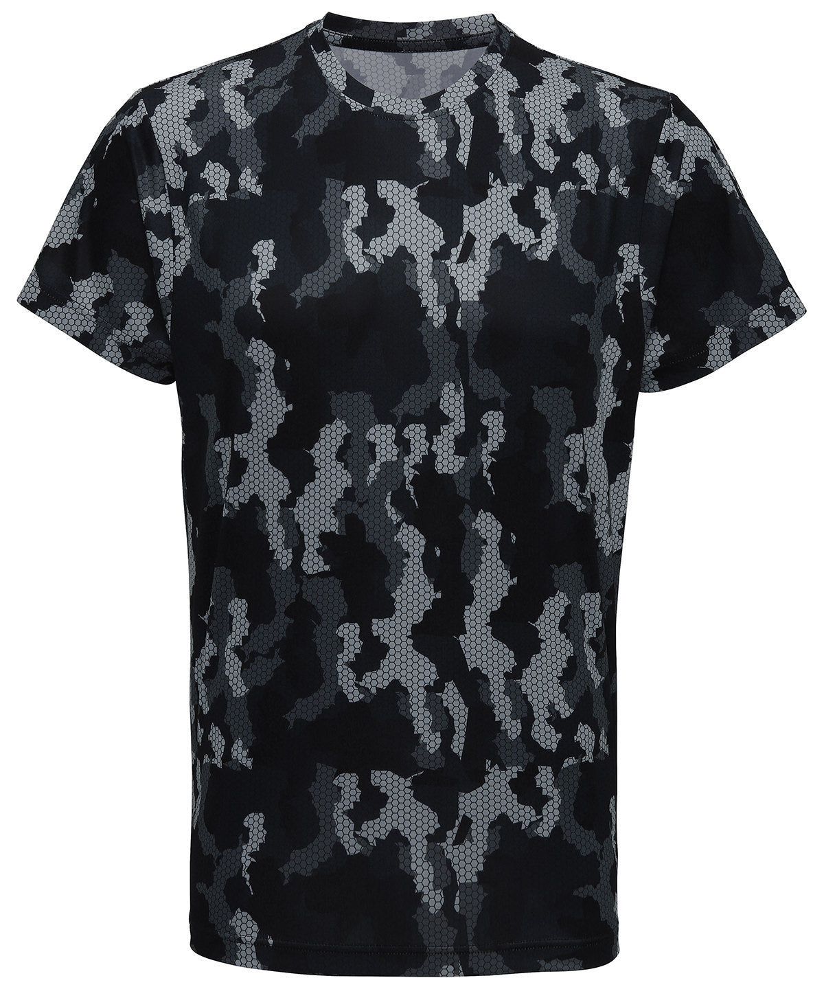 Camo Charcoal - TriDri® Hexoflage® performance t-shirt - GarmentEmbroidery