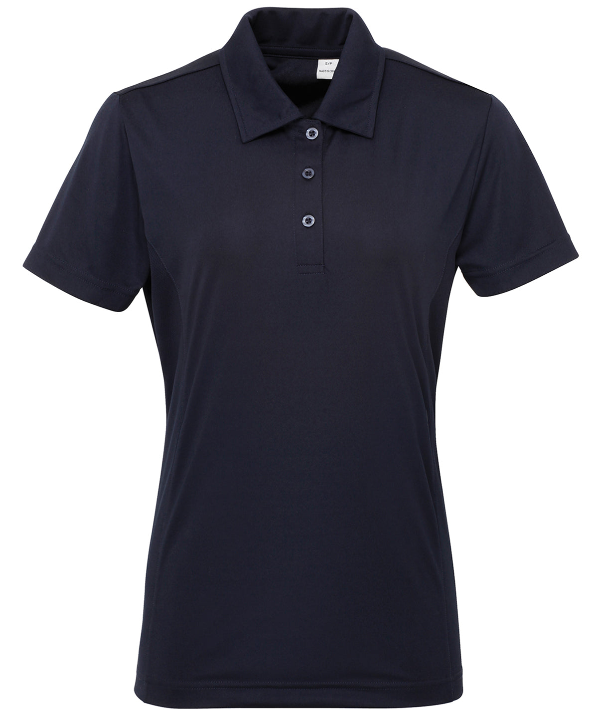 French Navy - Women's TriDri® panelled polo - GarmentEmbroidery