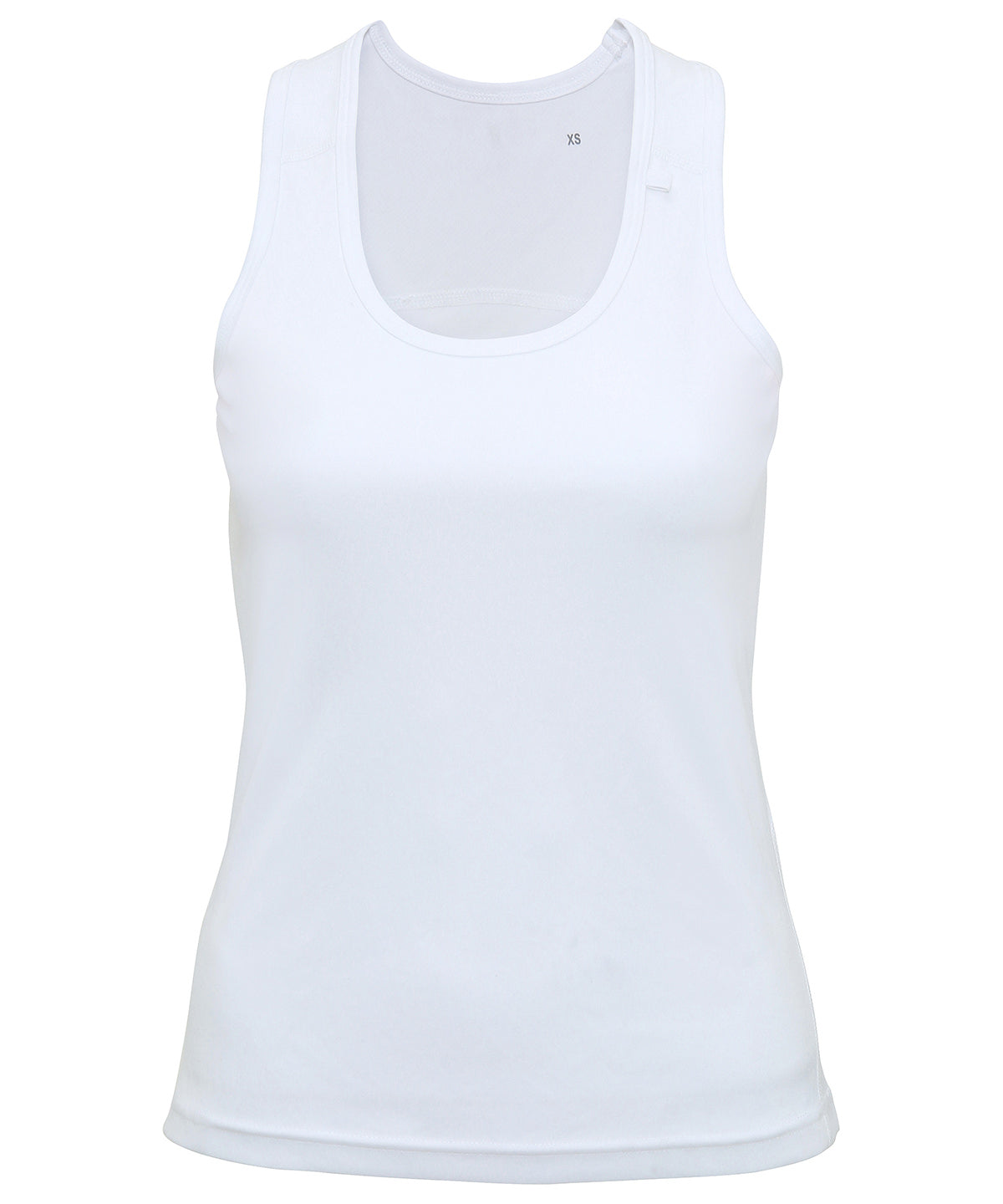 White - Women's TriDri® panelled fitness vest - GarmentEmbroidery