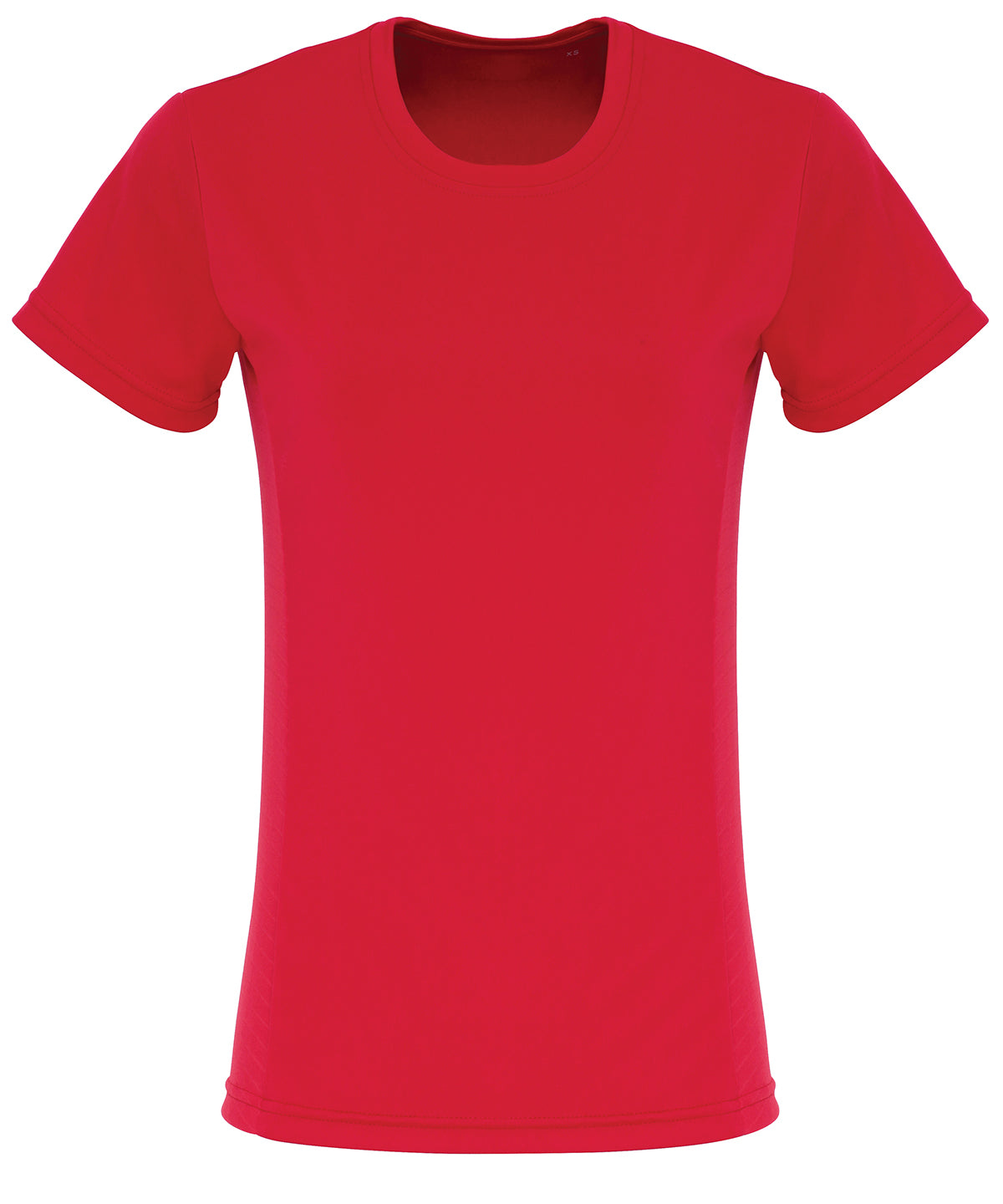 Fire Red - Women's TriDri® embossed panel t-shirt - GarmentEmbroidery