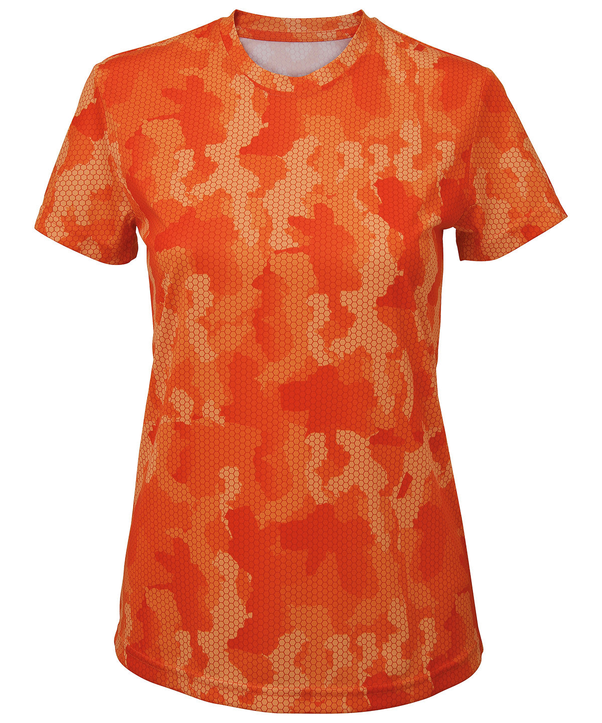 Camo Orange - Women's TriDri® Hexoflage® performance t-shirt - GarmentEmbroidery