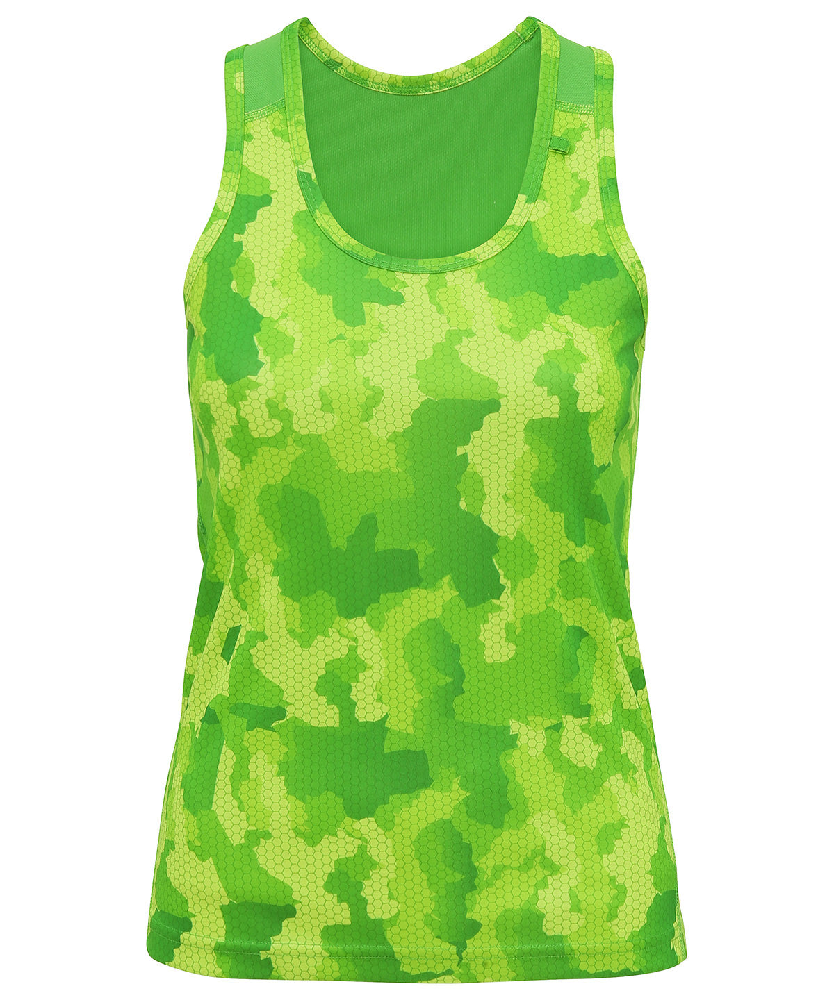 Camo Green - Women's TriDri® Hexoflage® performance vest - GarmentEmbroidery