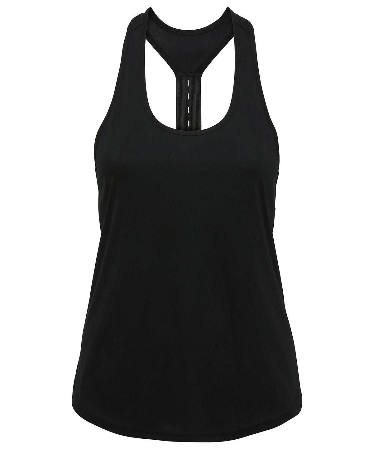 Black - Women's TriDri® performance strap back vest - GarmentEmbroidery