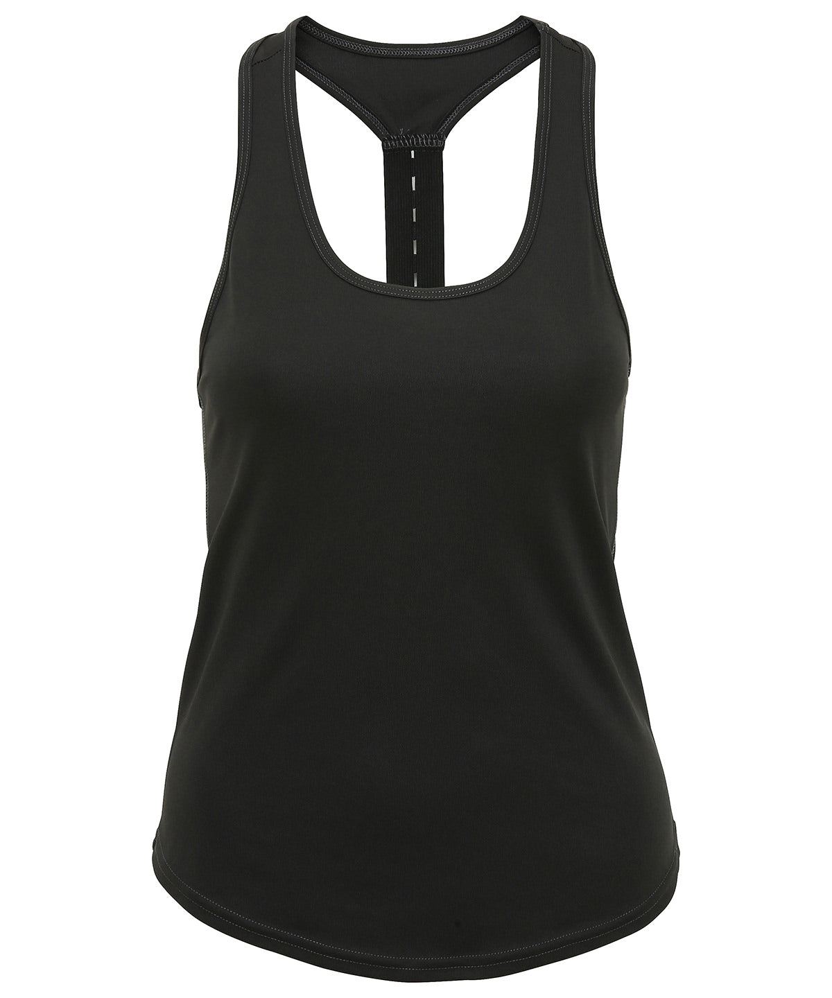 Charcoal - Women's TriDri® performance strap back vest - GarmentEmbroidery