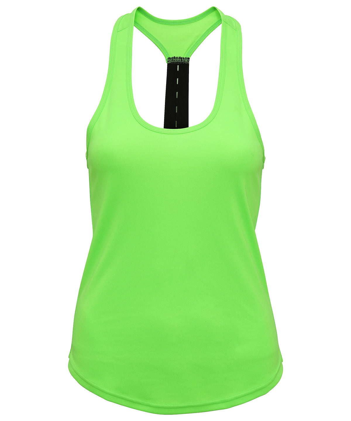 Lightning Green - Women's TriDri® performance strap back vest - GarmentEmbroidery