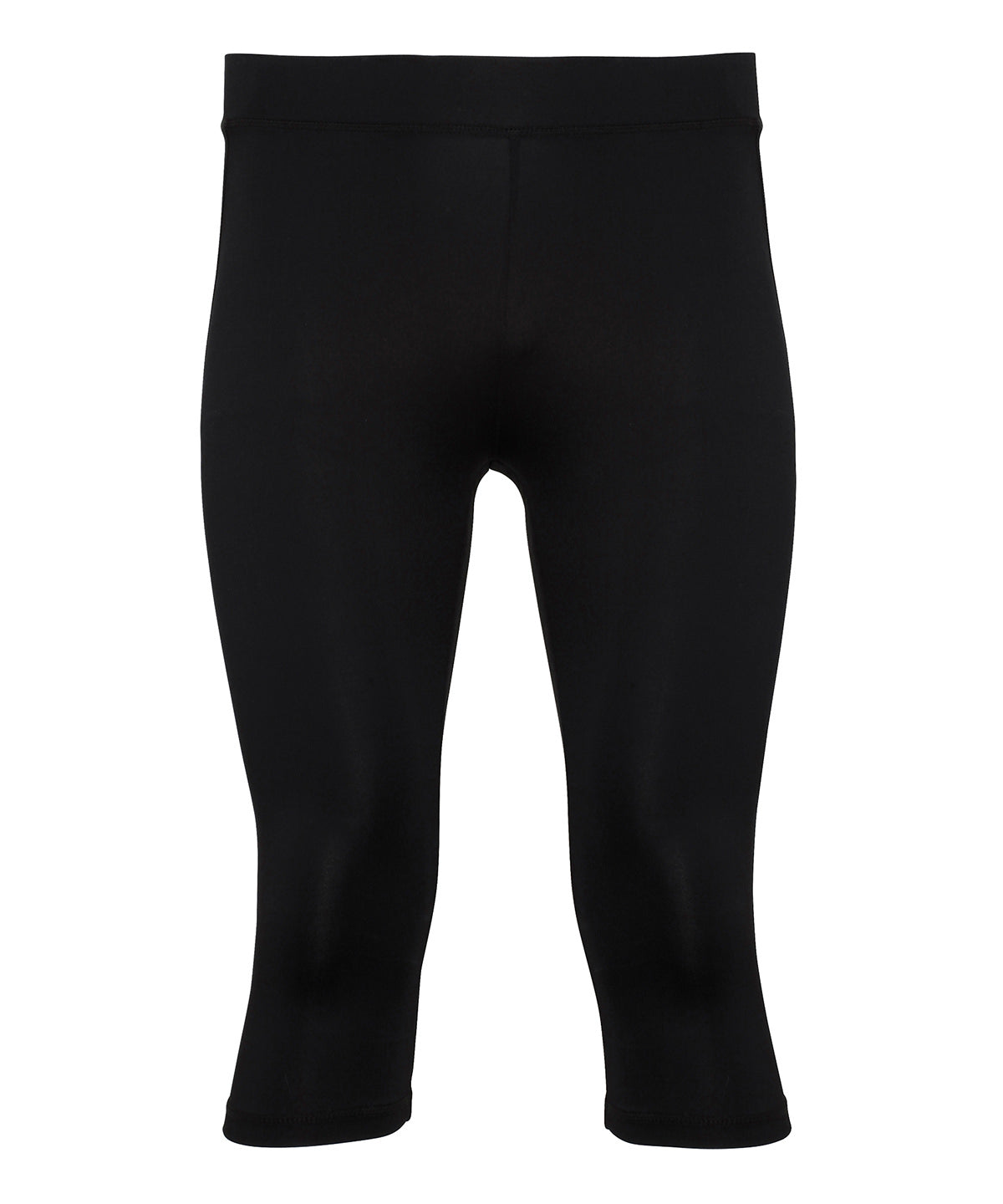 Black - Women's TriDri® capri fitness leggings - GarmentEmbroidery