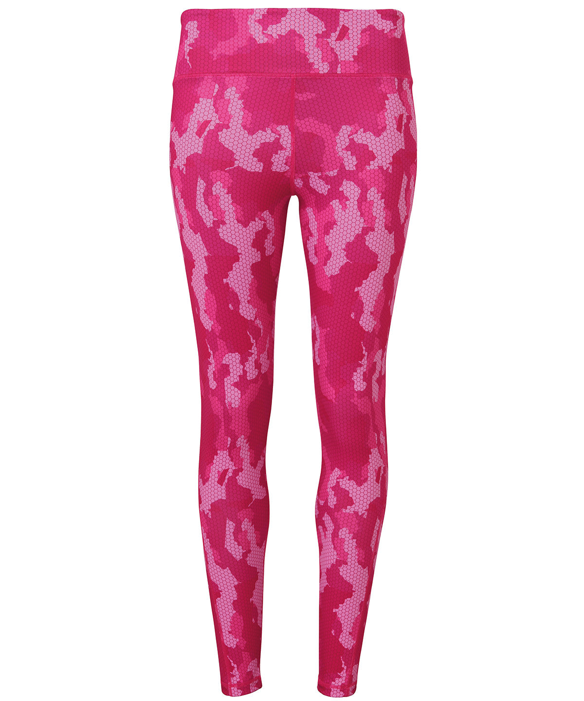 Camo Hot Pink - Women's TriDri® performance Hexoflage® leggings - GarmentEmbroidery