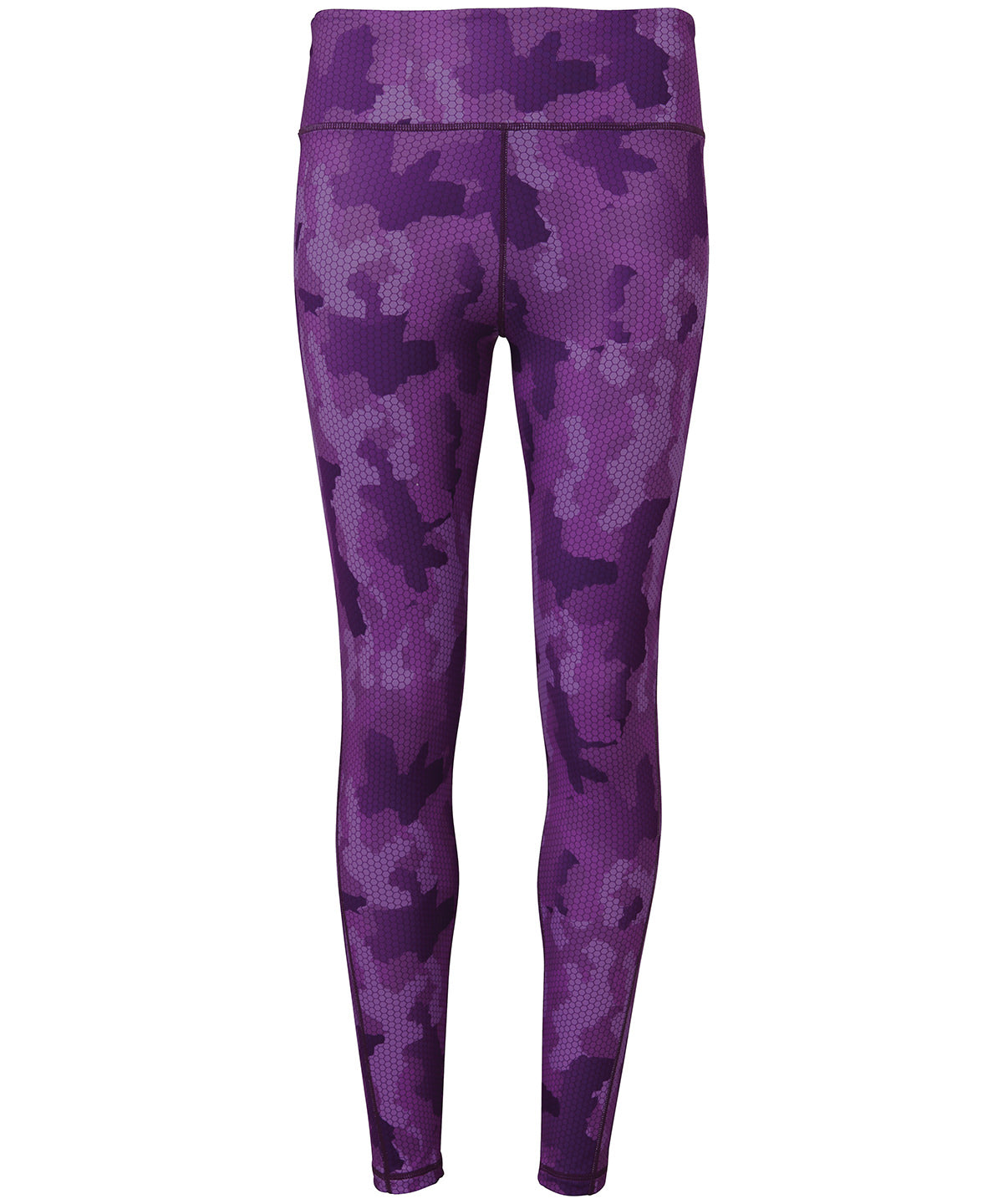 Camo Purple - Women's TriDri® performance Hexoflage® leggings - GarmentEmbroidery