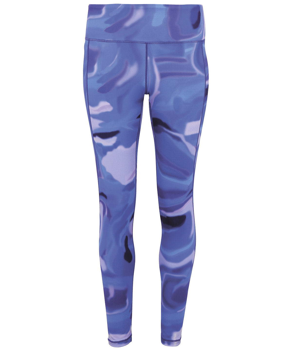 Blue - Women's TriDri® performance Aurora leggings - GarmentEmbroidery