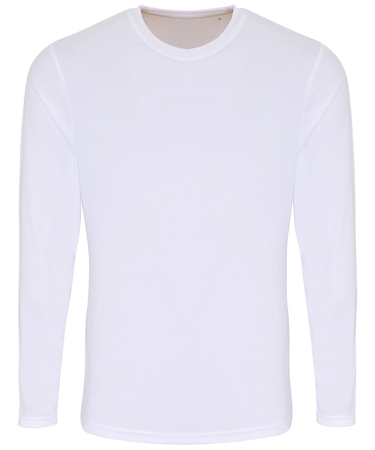 White - TriDri® long sleeve performance t-shirt - GarmentEmbroidery