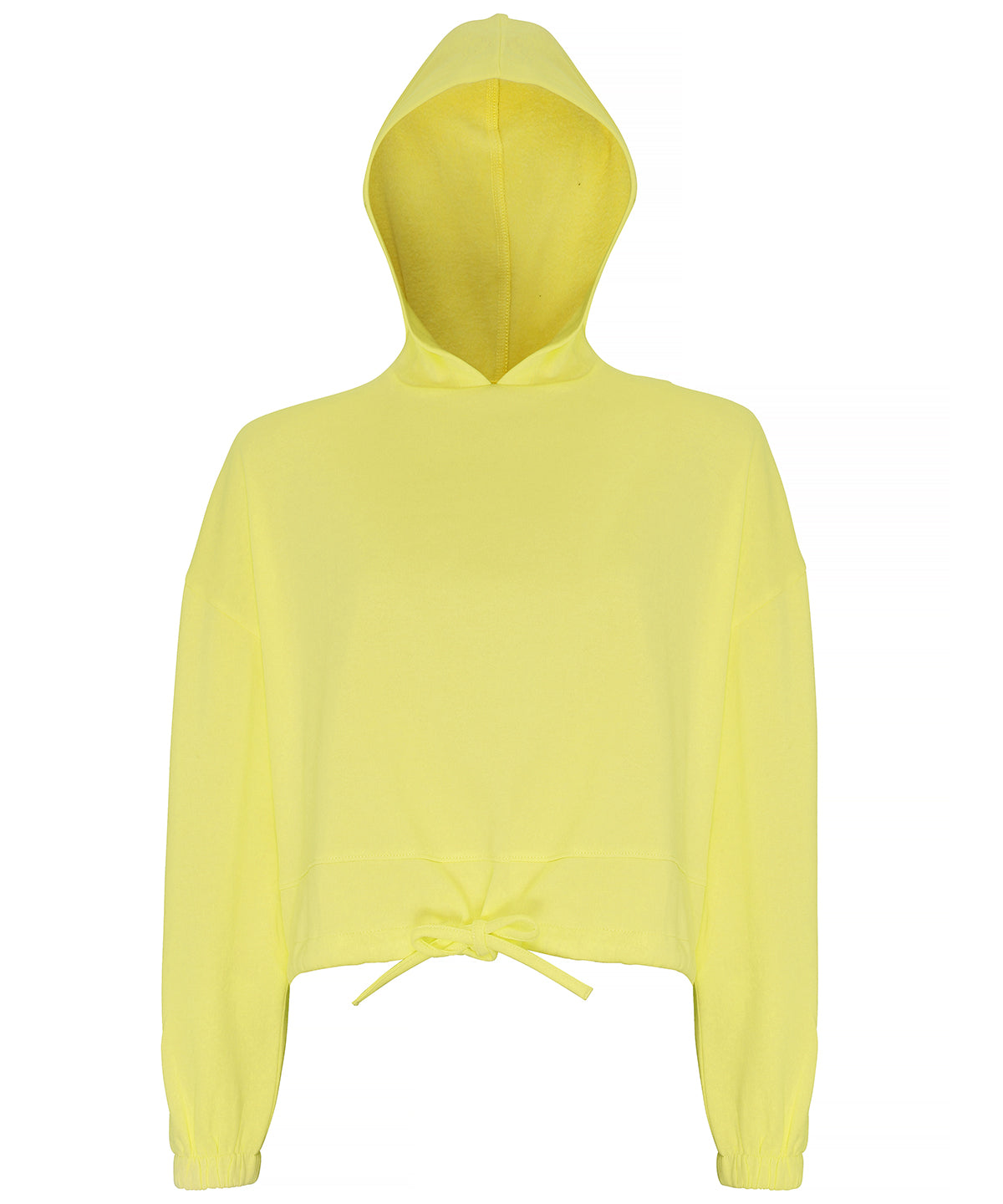 Lemon - Women's TriDri® cropped oversize hoodie - GarmentEmbroidery