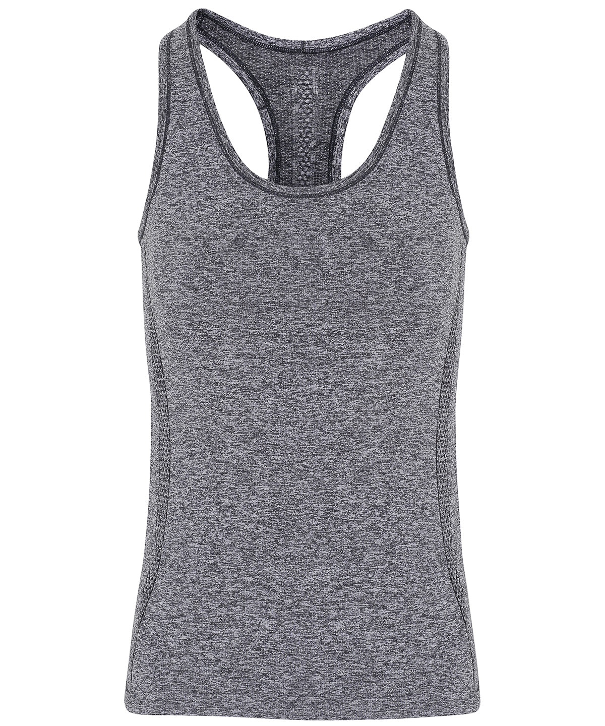 Charcoal - Women's TriDri® seamless '3D fit' multi-sport sculpt vest - GarmentEmbroidery