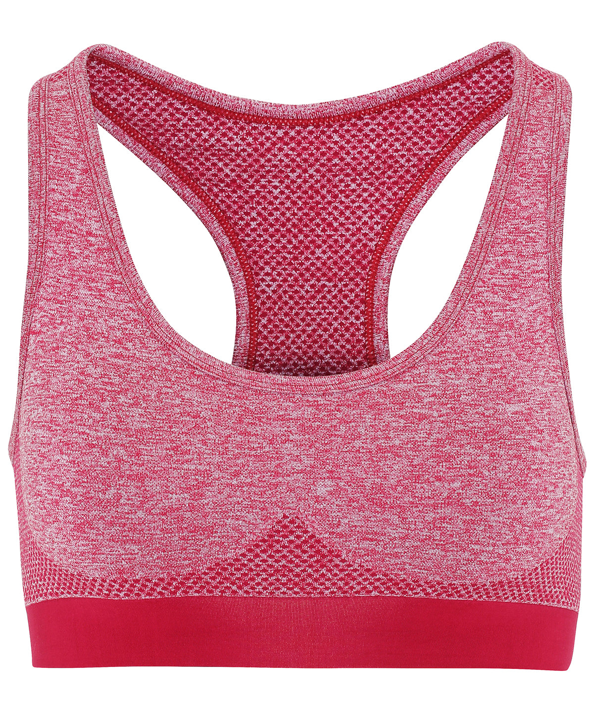 Burgundy - TriDri® seamless '3D fit' multi-sport sculpt bra - GarmentEmbroidery