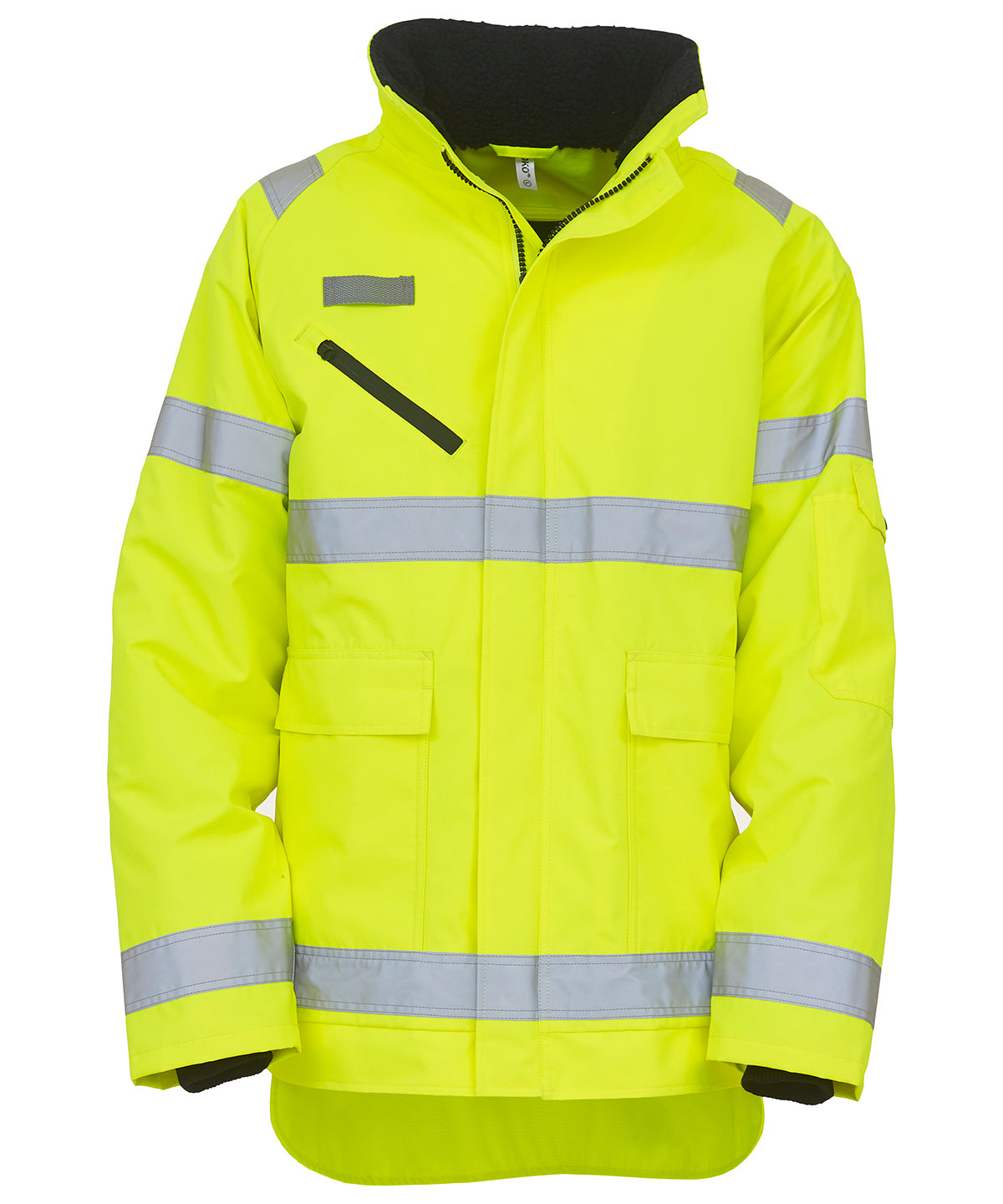 Yellow - Hi-vis Fontaine storm jacket (HVP309) - GarmentEmbroidery