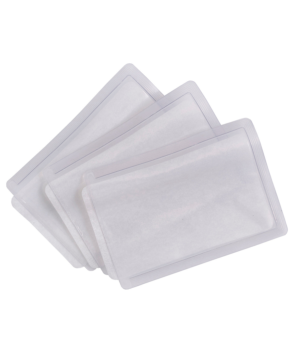 Clear - Heat-apply ID pockets (ID04/ID05/ID06) (Pack of 50) - GarmentEmbroidery